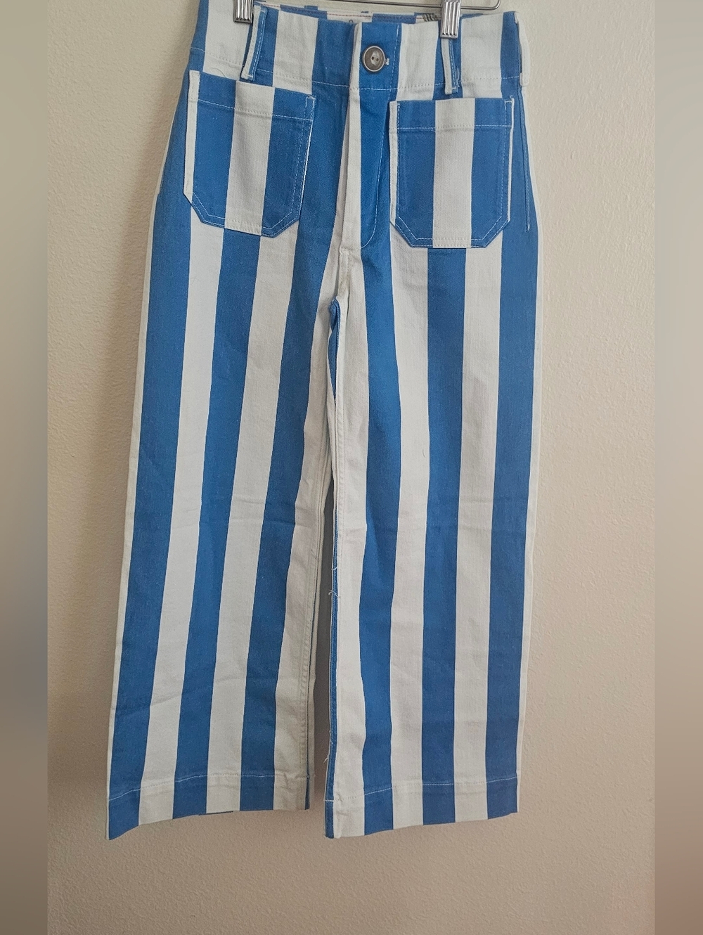 The Colette Cropped Wide-Leg Jeans by Maeve - Anthropologie NWOT